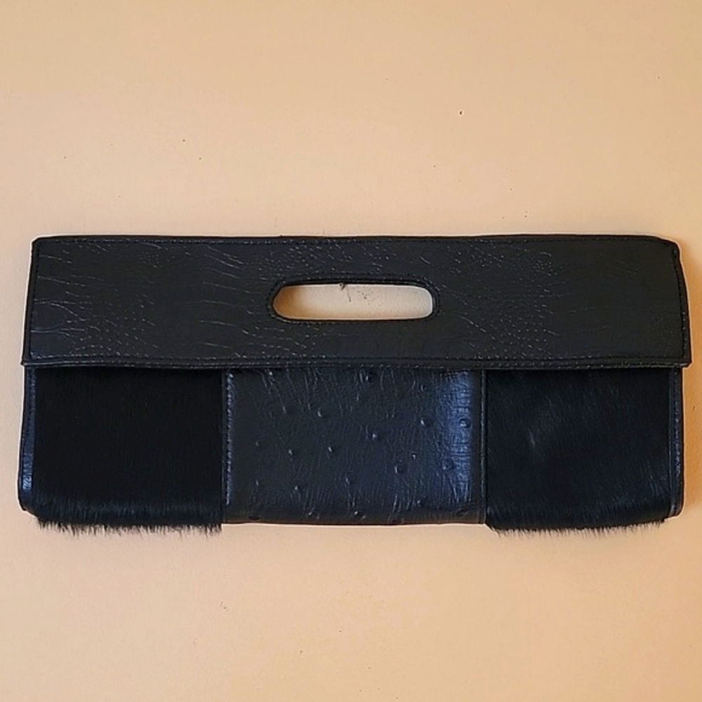 Mito Milan Leather Clutch Purse